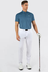 Áo Polo Golf Nam ARISLE A-CLASS FirmStretch Majestic Blue